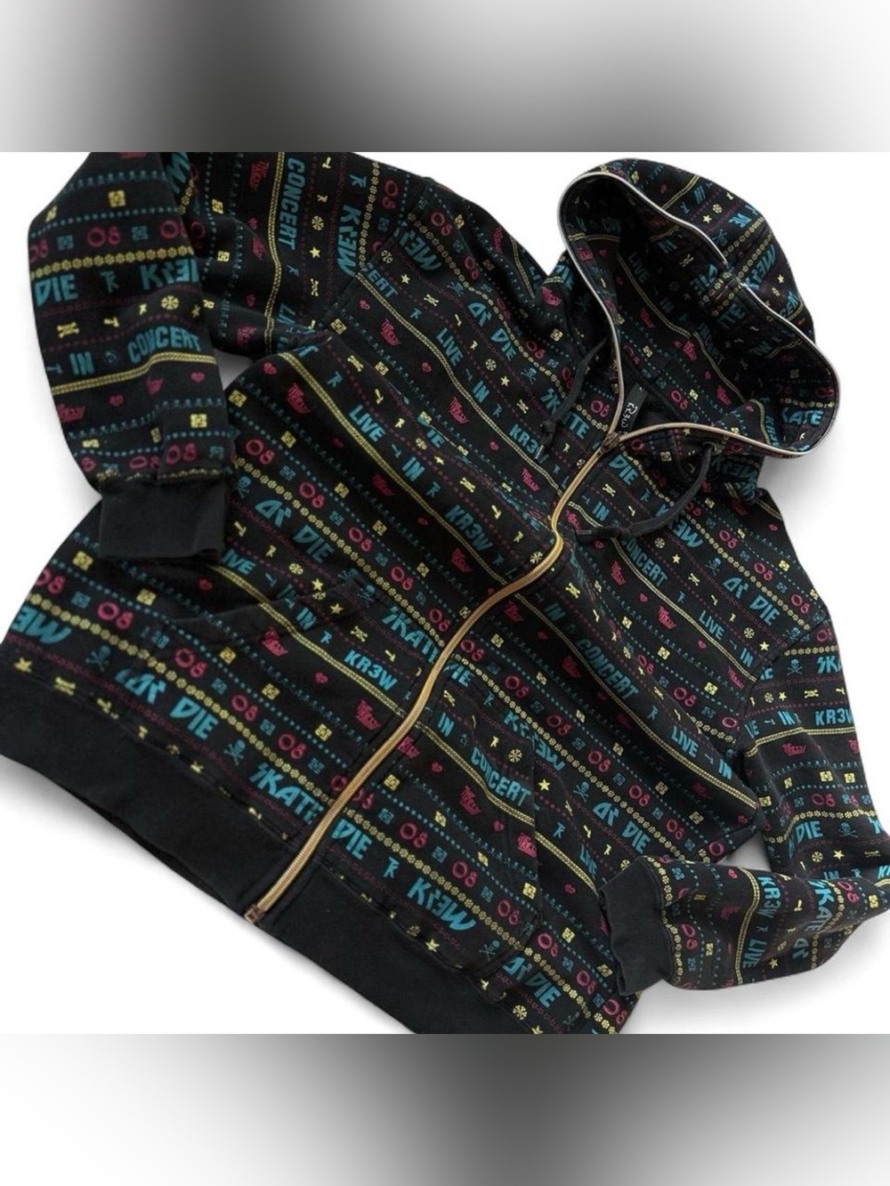 KR3W 2008 Terry Kennedy Full-Zip Hoodie